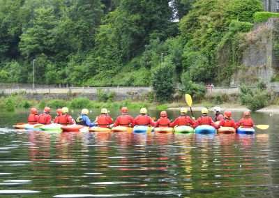 Kilkenny Aqua Canoe Club on the river Nore