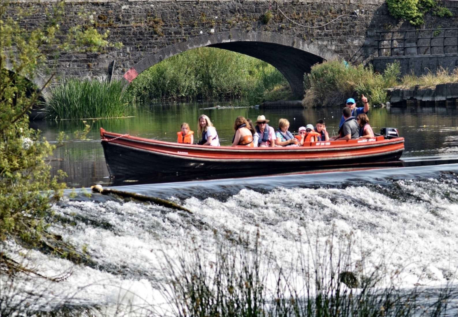 A guided boat trip with Cliff Reid of BoatTrips.ie