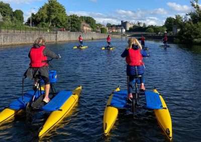 Hydro Bikes on river Nore